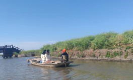 “拥抱消费新场景”系列报道 水波潋滟处 垛田花开时秀人网黄乐然